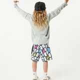 Sun Runner Youth Sun Shirt in Oyster