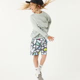 Sun Runner Youth Sun Shirt in Oyster