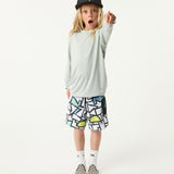 Sun Runner Youth Sun Shirt in Oyster