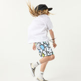 Model 01 Framework Youth Boardshort in White