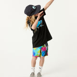 Model 01 Camo Youth Boardshort in Multicolor