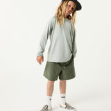 Daily Driver Youth Hybrid Short in Army