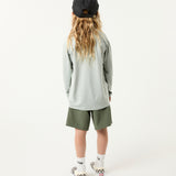 Daily Driver Youth Hybrid Short in Army