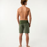 Day Break Camo Hybrid Short in Army