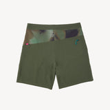 Day Break Camo Hybrid Short in Army