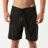 Day Break Camo Hybrid Short in Black