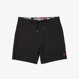 Day Break Camo Hybrid Short in Black