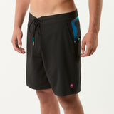 Day Break Camo Hybrid Short in Black