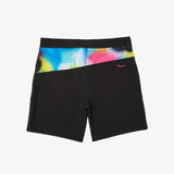Day Break Camo Hybrid Short in Black