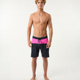 Day Break Hybrid Short in Deep Sea/Pink