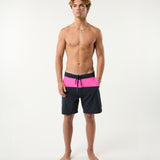 Day Break Hybrid Short in Deep Sea/Pink
