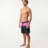 Day Break Hybrid Short in Deep Sea/Pink