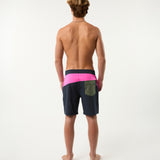 Day Break Hybrid Short in Deep Sea/Pink