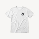 Fun Day Surf DFTF Youth Tee in White, front view