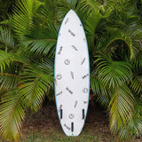 5'10 Da Fun Blade Hybrid - Back