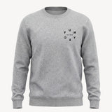 Time Crew Sweatshirt in Gray