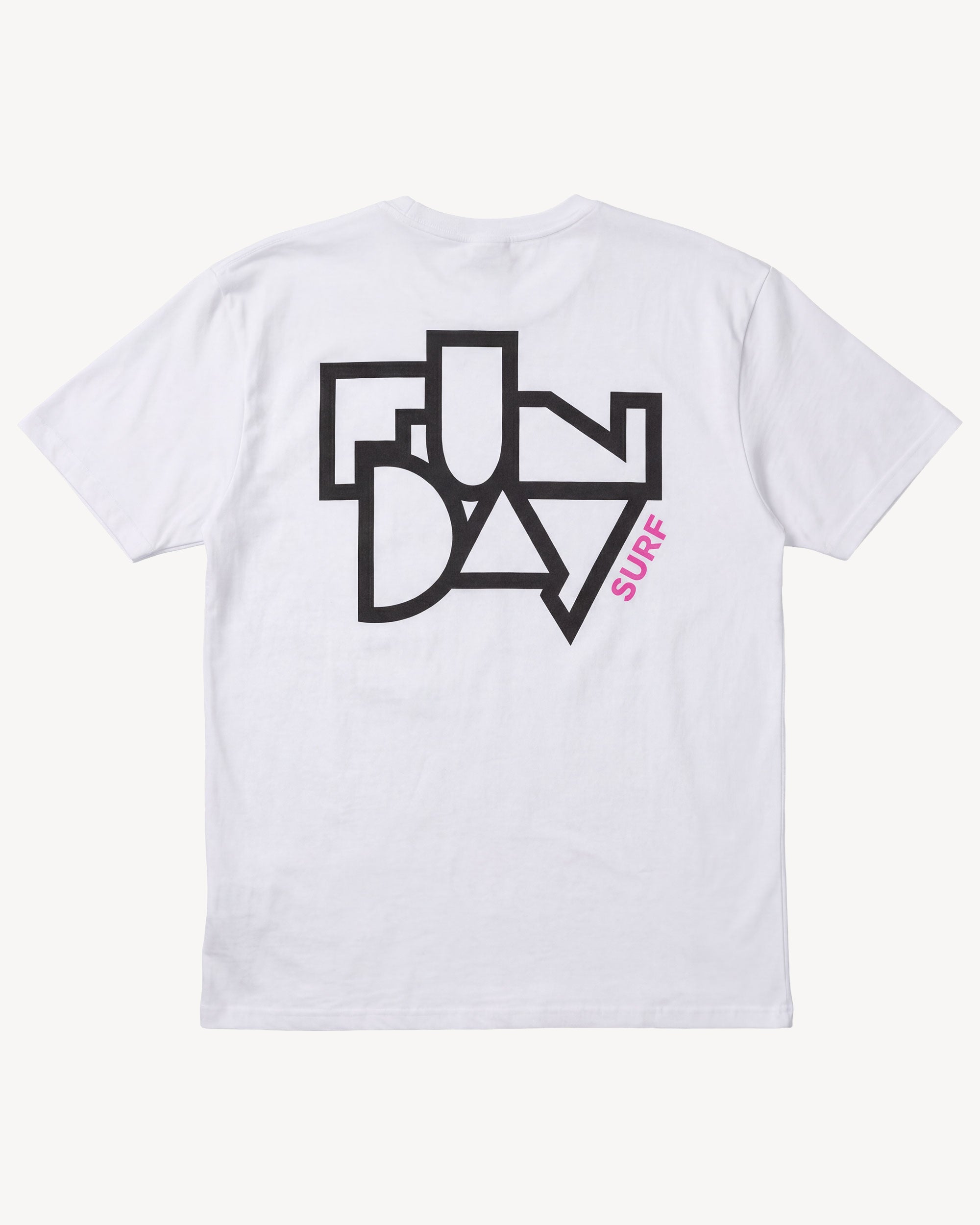 Framework Tee – White | Fun Day – Fun Day Surf