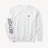 FDS Crew Sweatshirt in White