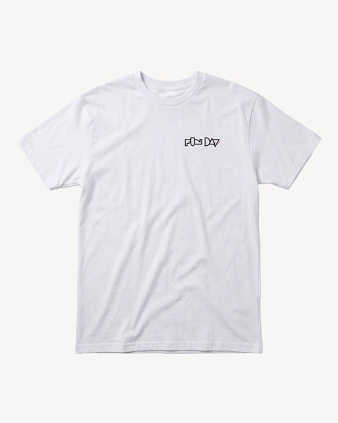 Framework Tee – White | Fun Day – Fun Day Surf