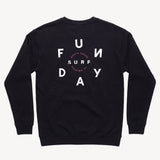 Time Crew Sweatshirt in Black