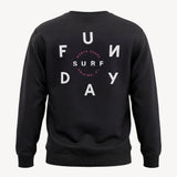 Time Crew Sweatshirt in Black