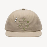 Time 5 Panel Hat in Khaki