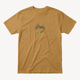 Camo Tee in Old Gold