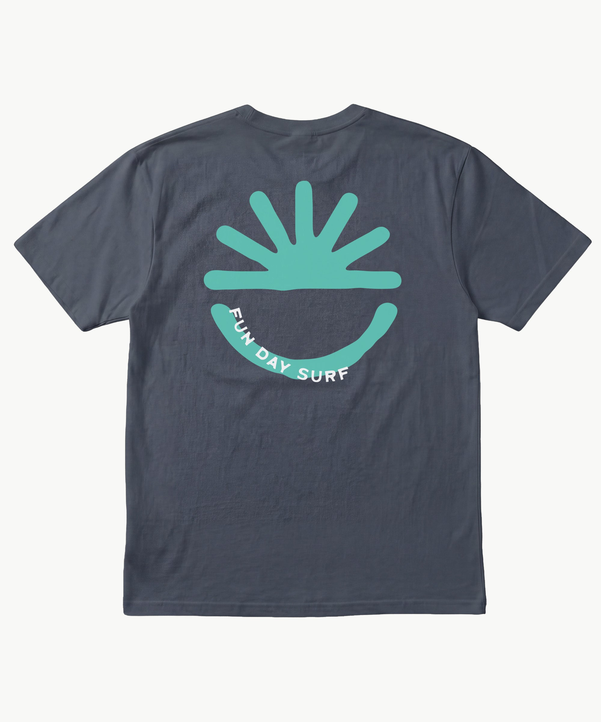 Fun Sun Inked Tee in Harbor Blue