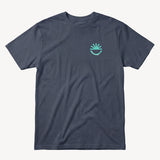 Fun Sun Inked Tee in Harbor Blue