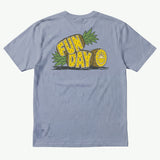 Pineapple Tee in Light Blue