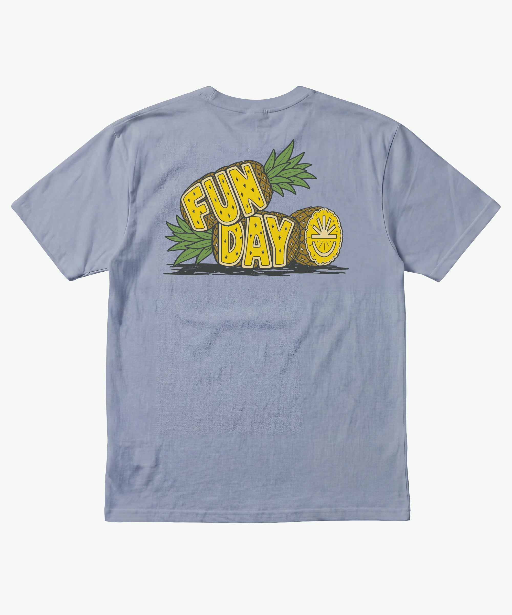 Pineapple Tee in Light Blue