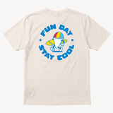 Stay Cool Tee in Vintage White