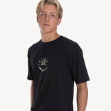 Camo Tee in Black