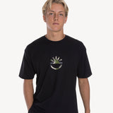 Camo Tee in Black