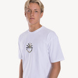 Camo Tee in White