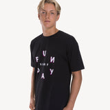 Time Basic Tee in Black