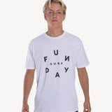 Time Basic Tee in White