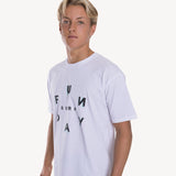 Time Basic Tee in White