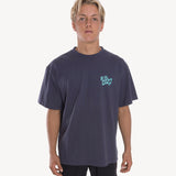 North Shore Boxy Tee in Navy