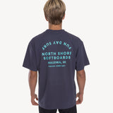 North Shore Boxy Tee in Navy