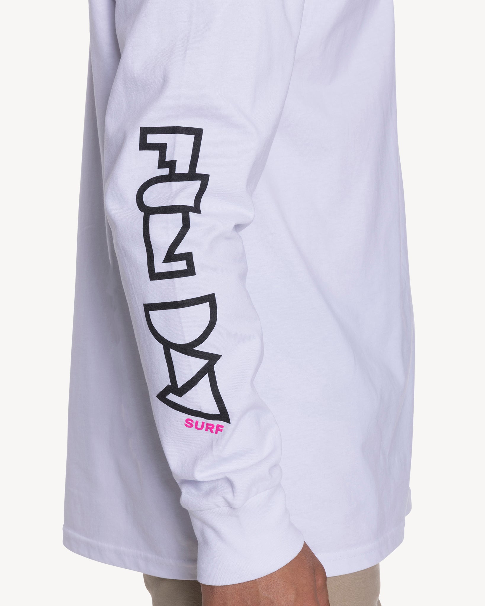 Framework Long Sleeve Tee – White | Fun Day – Fun Day Surf