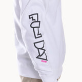 FDS Crew Sweatshirt in White