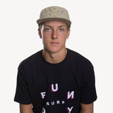 Time 5 Panel Hat in Khaki