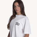 North Shore Boxy Tee in White
