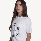 Time Basic Tee in White