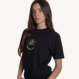 Camo Tee in Black