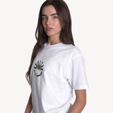 Camo Tee in White