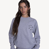 Time Crew Sweatshirt in Gray