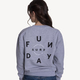 Time Crew Sweatshirt in Gray