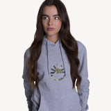 Camo Hoodie in Gray